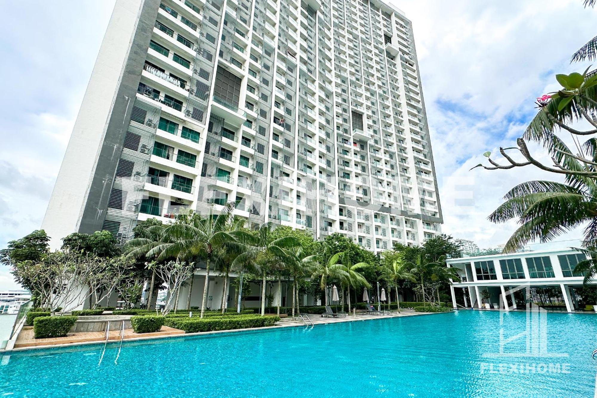 Colour-Theme Designed, Private Studio Home, Cybersquare 27B Cyberjaya, Flexihome-My Exteriér fotografie